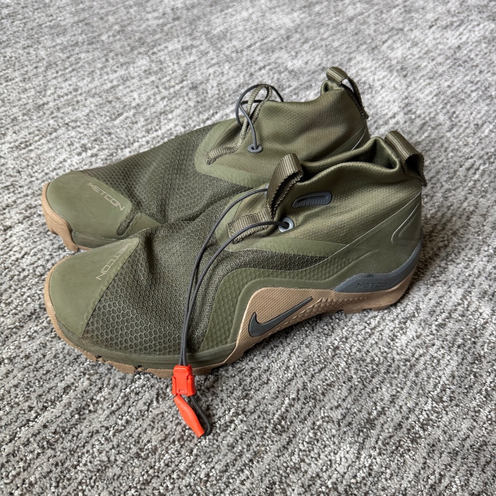 Nike Metcon X SF Cross Training Shoes Olive Sepia Stone